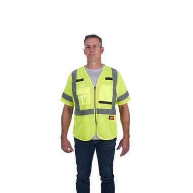 Milwaukee High Vis Safety Vest Class 3 Mesh, large image number 1