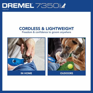 Dremel 4V Pet Grooming Cordless Rotary Tool Kit 7350-PET - Acme Tools