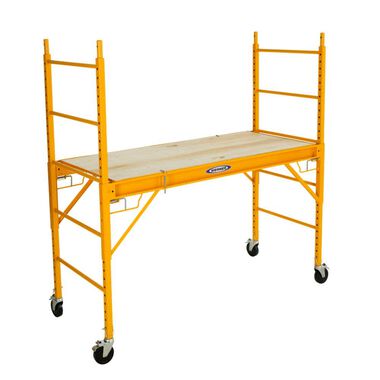Werner 6 Ft. Steel Rolling Scaffold