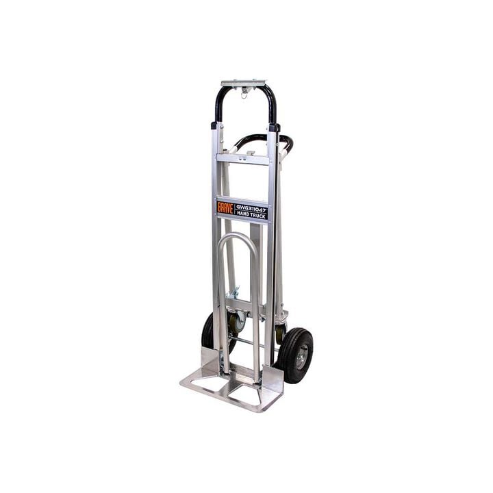 Brave 550-770 Lbs Capacity 3-in-1 Aluminum Hand Truck