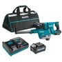 Makita Promotional 40V max XGT 1 1/8 Inch AVT Rotary Hammer Kit with Dust Extractor