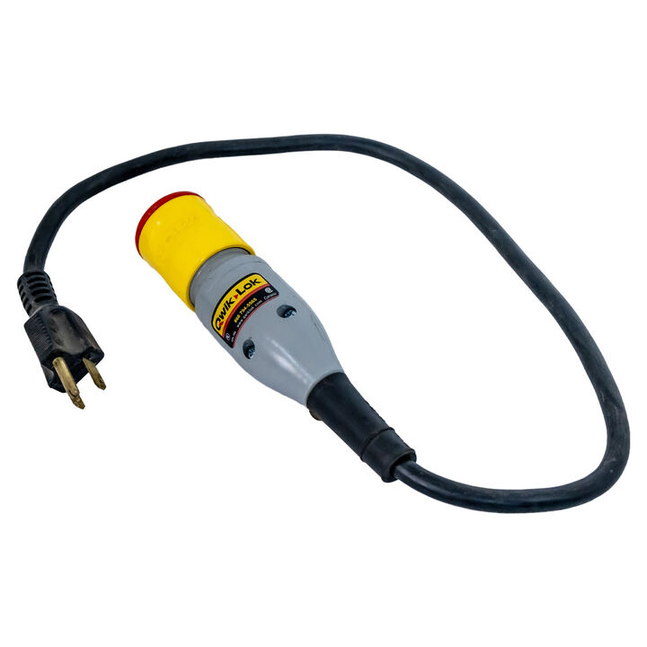 Qwik-Lok Short 30-Inch 14-Gauge SJT Demo Cord, large image number 1