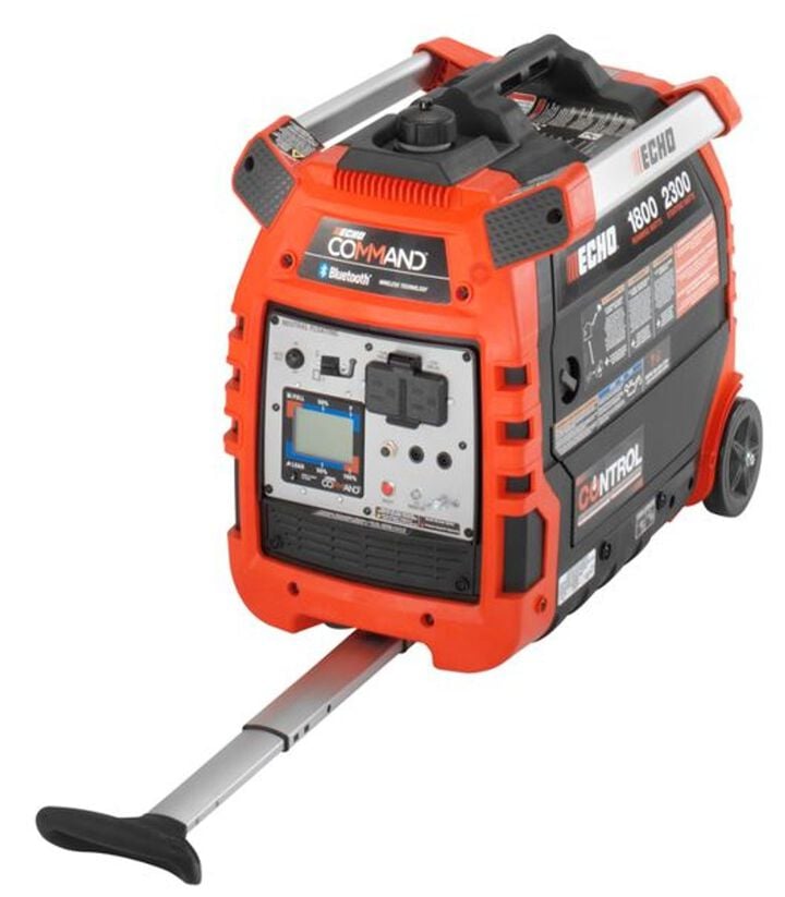 Echo 2,300 Watt Gas Powered 50-State Portable Inverter Generator, large image number 4