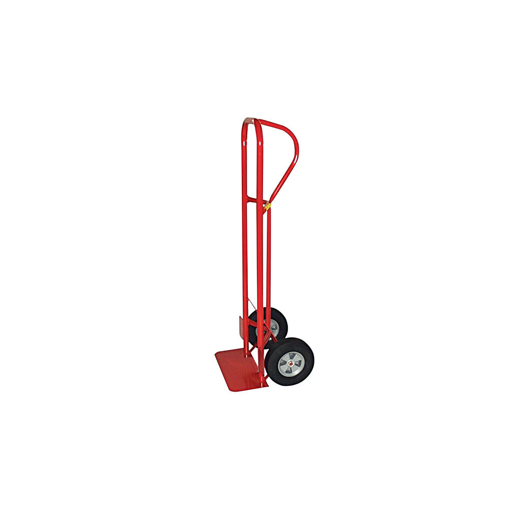 Milwaukee Hand Truck Heavy Duty P-Handle Hand Truck with 10 Inch Solid Puncture Proof Tires, large image number 2