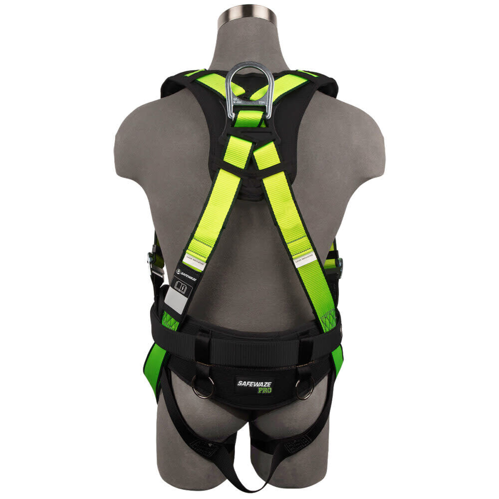Safewaze PRO Construction Harness: 3D, QC Chest/Legs, large image number 2