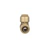 Sharkbite 1/2in x 1/2in x 1/2in Push to Connect Brass Tee, small image number 2