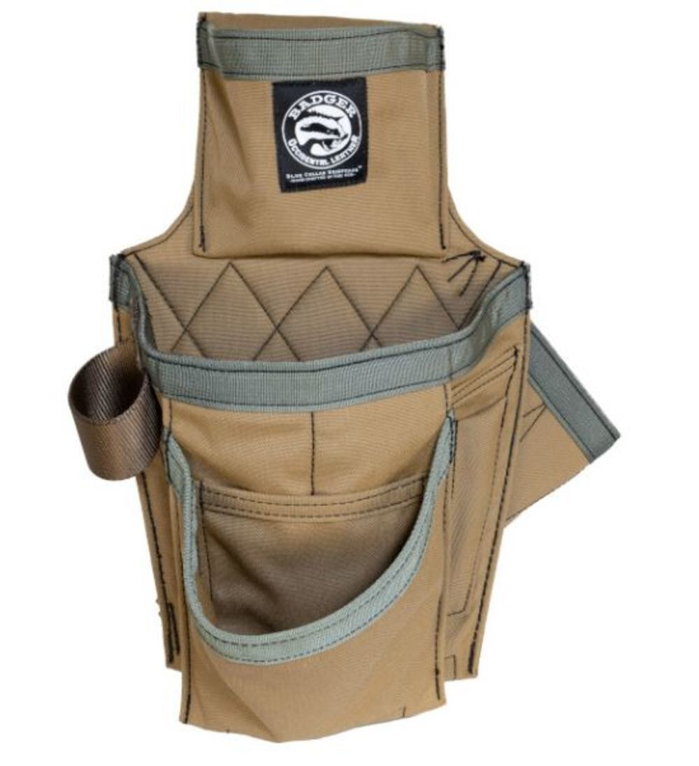 Badger Tool Belts Carpenter Tool Bag Sawdust Sage – 431020