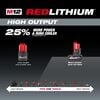 Milwaukee M12 REDLITHIUM XC 12V 5Ah Lithium Ion Power Tool Battery Pack, small image number 4