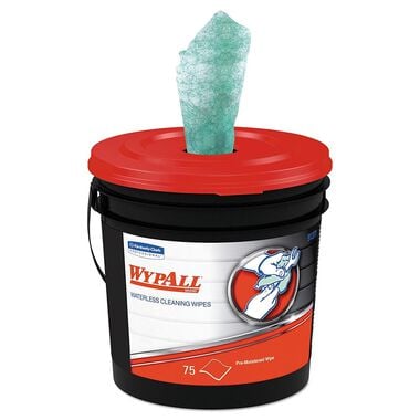 Wypall Bucket of 75 Waterless Industrial Cleaning Wipes