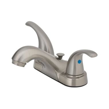 Oakbrook Bathroom Sink Faucet Two Handle Brushed Nickel