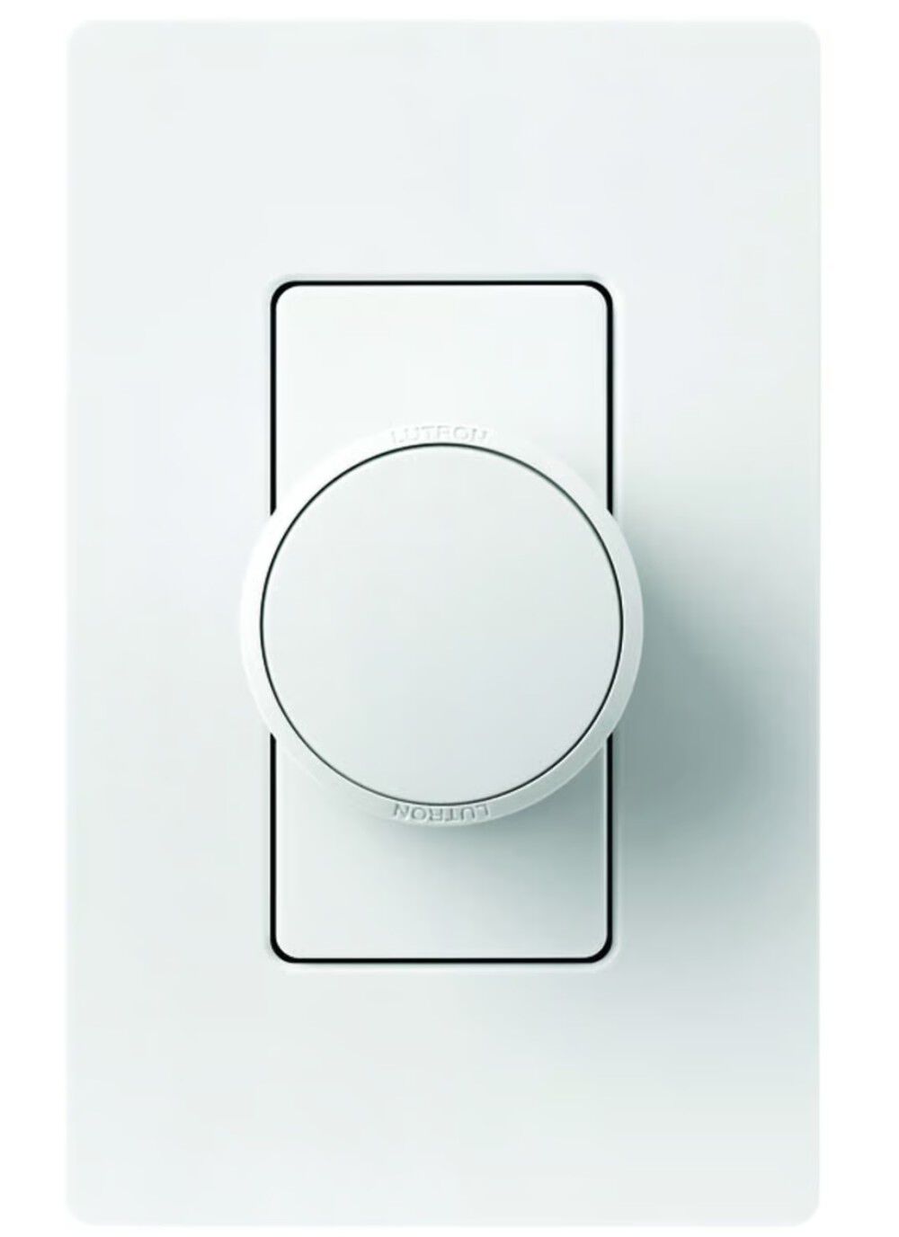 Lutron Aurora 3V Gloss White Always Ready Smart Bulb Dimmer Switch, large image number 2