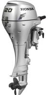 Honda Marine 20 HP Portable Electric/Recoil Start Outboard Motor, small