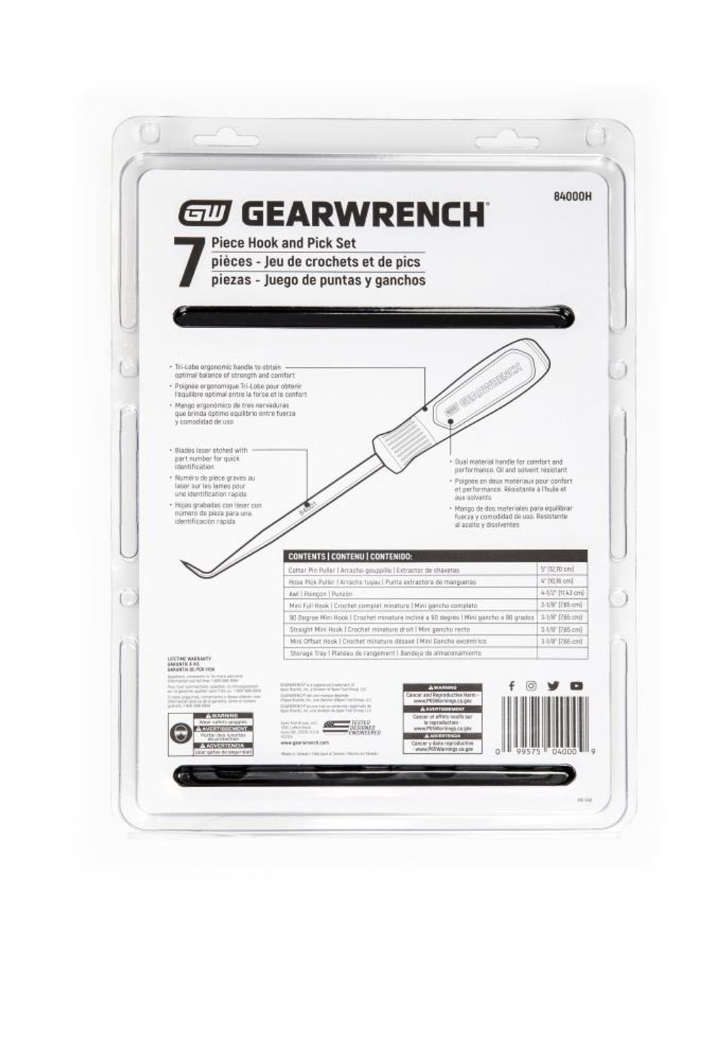 GEARWRENCH 7 Pc Hook & Pick Set, large image number 7