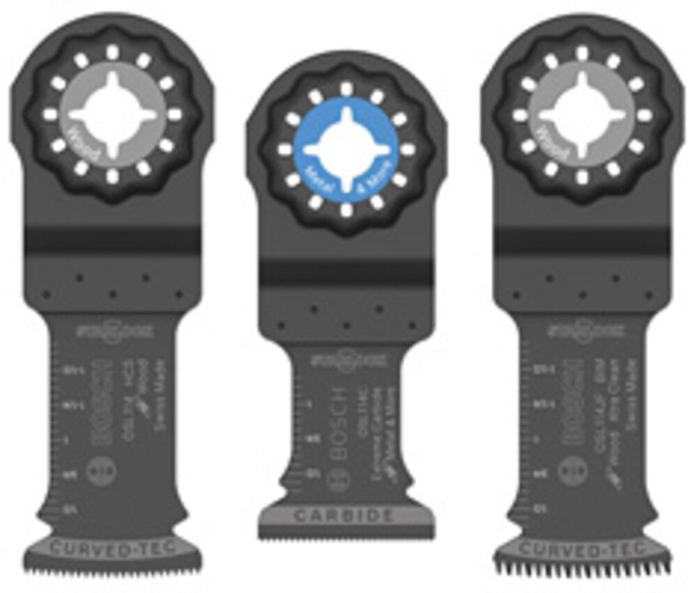 Bosch Starlock Oscillating Multi-Tool Accessory Blade Set 3 pc, large image number 1