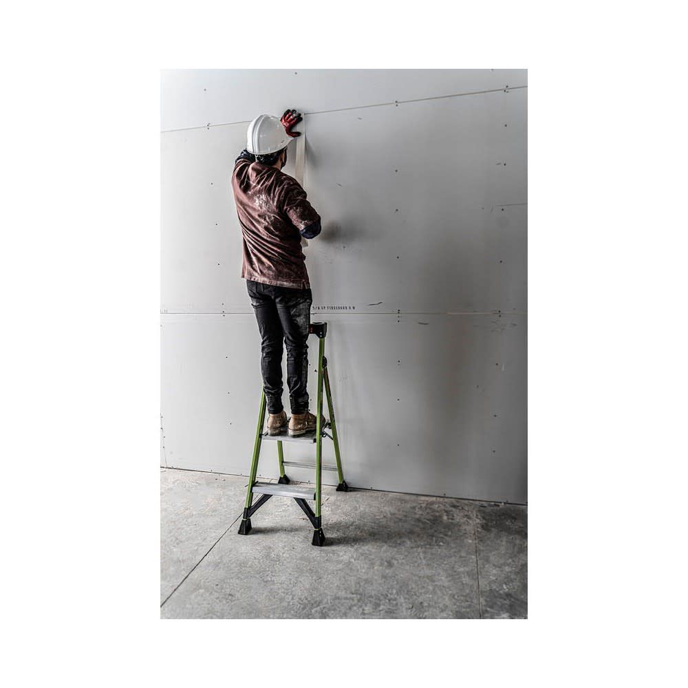 Little Giant Safety MightyLite 4 Ft ANSI Type IA 300 Lbs Fiberglass Stepladder, large image number 17