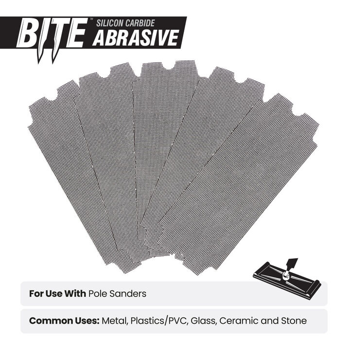 Spyder 220 Grit Silicon Carbide Sanding Screens, 4.5 x 11.5 Inch, 5 Pieces, large image number 1