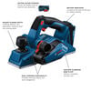 Bosch 18V Brushless Planer (Bare Tool) Reconditioned, small image number 2