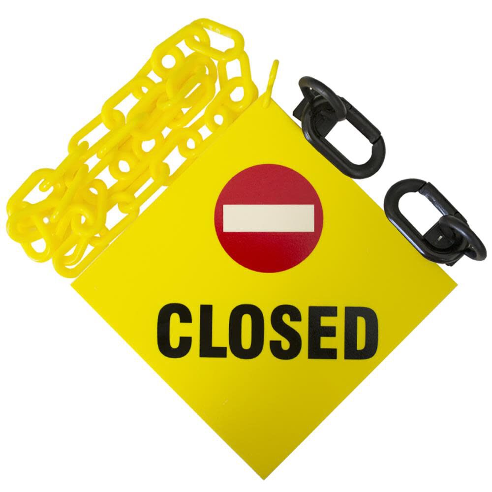 Mr Chain Sign Kit - for Use with Metal Door, large image number 1