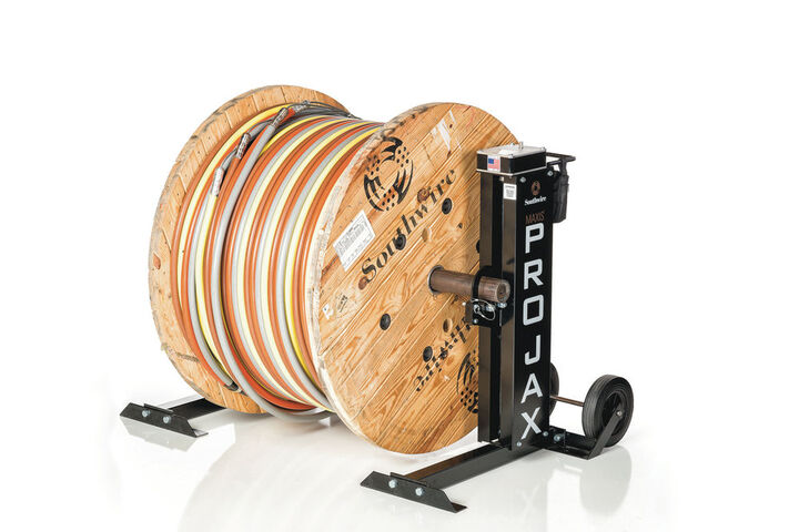 Southwire PRO-JAX - 6000 LBS. Capacity Portable 72in Reel Stand (single), large image number 1