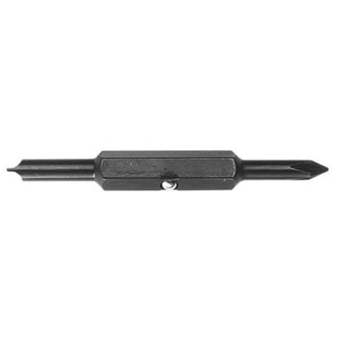 Klein Tools #1 Phillips & 3/16 In. Slotted Replacement Bit (1 Bit), large image number 0