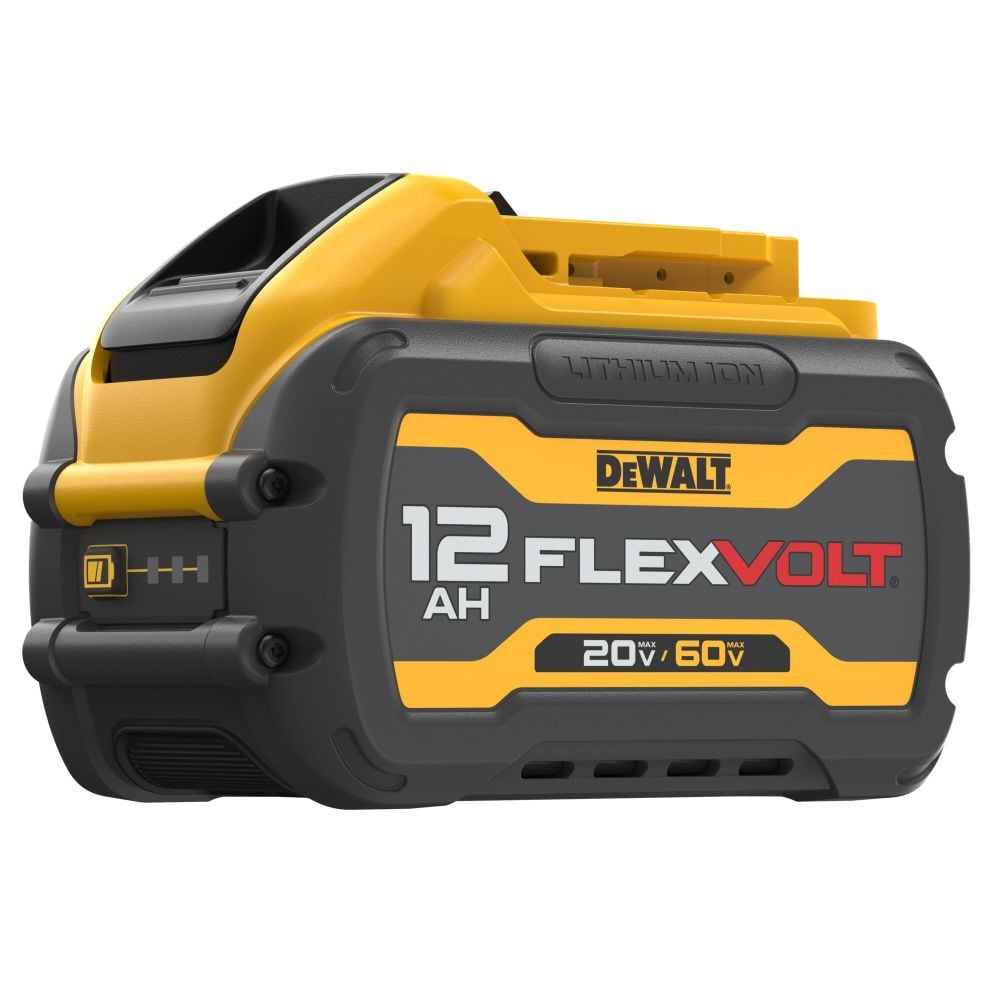 DEWALT Promotional 20V/60V MAX FLEXVOLT 12Ah Lithium-Ion Tabless Power Tool Battery Pack with Fuel Indicator, large image number 1