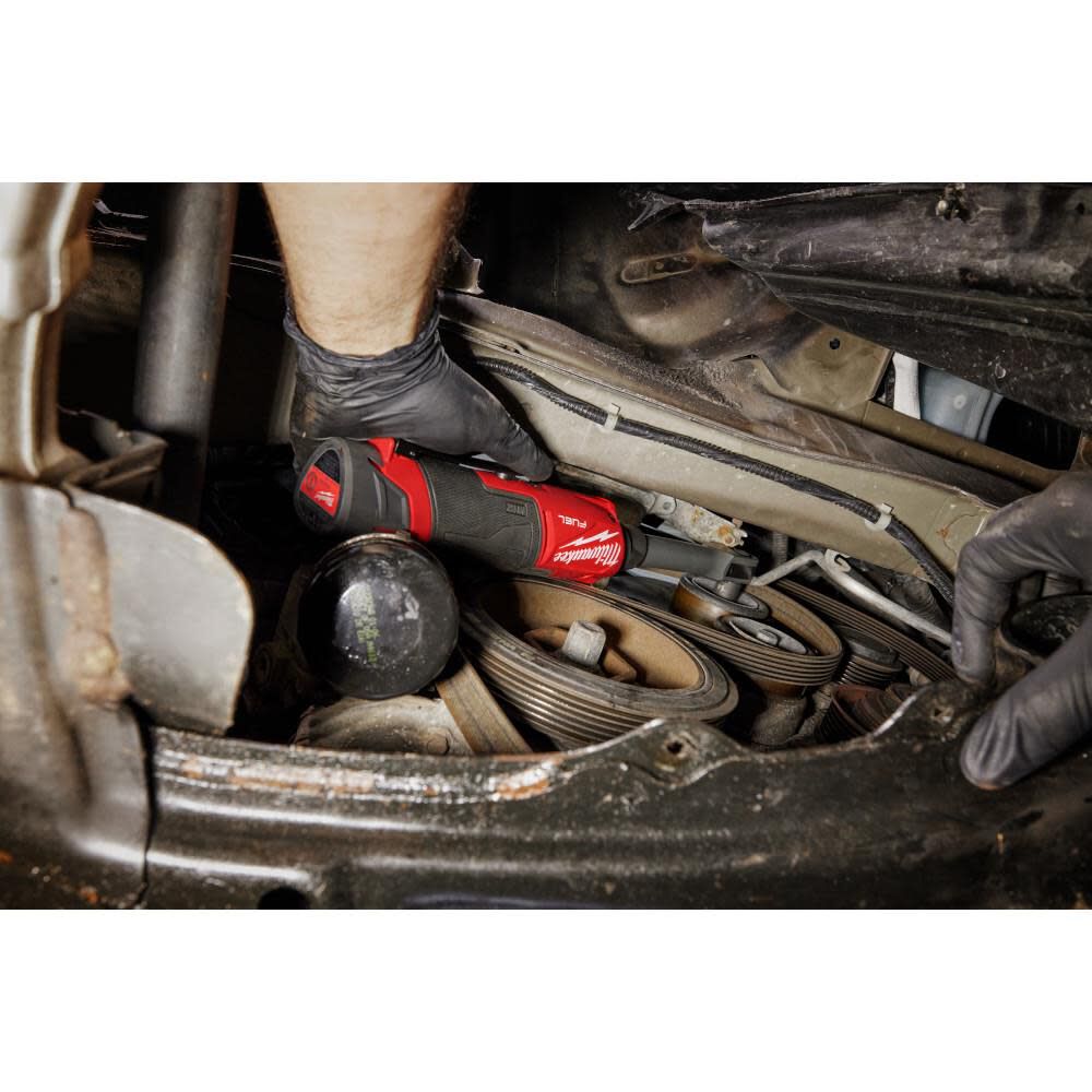Milwaukee M12 FUEL INSIDER Extended Reach Box Ratchet Kit 3050 21