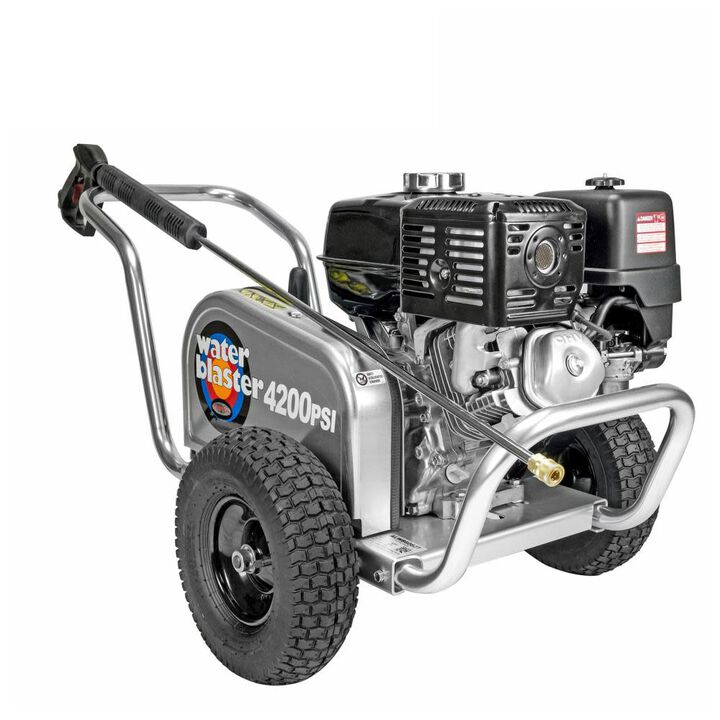 Simpson Aluminum Water Blaster 4200 PSI 4.0 GPM Gas Powered Cold Water Belt Drive Pressure Washer with 5 Spray Tips, large image number 2