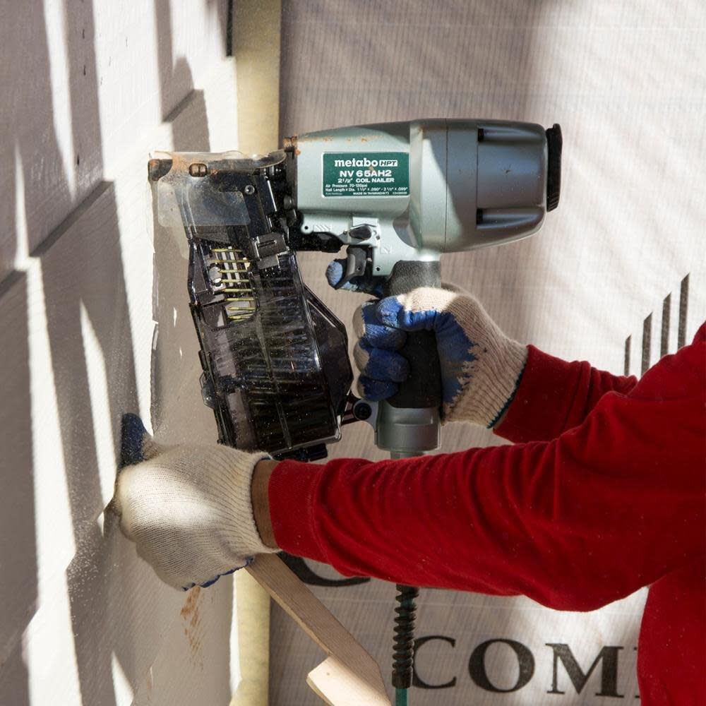 Metabo HPT 21/2In Coil Siding Nailer NV65AH2M Acme Tools