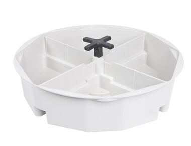 CLC 21/2 In. High Full-Round Bucket Tray