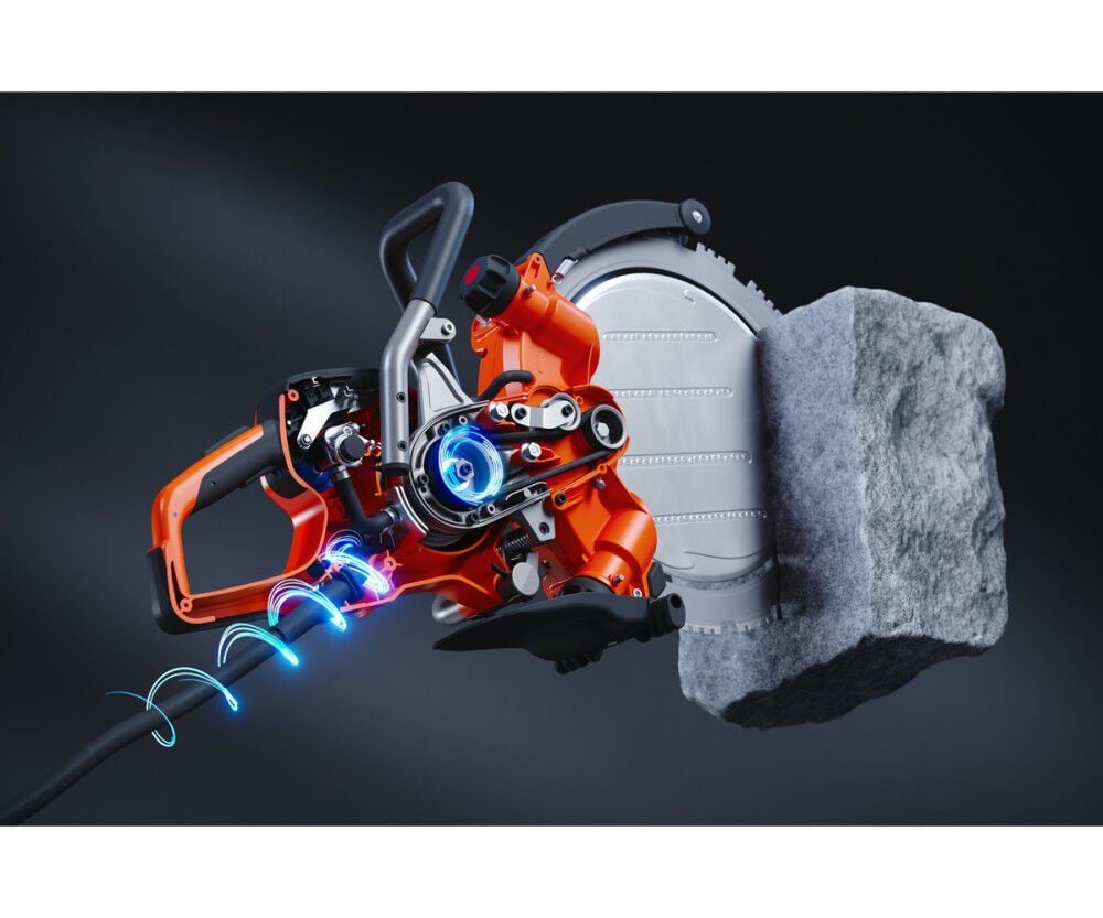 Husqvarna Construction K 7000 Ring 5.5kW 14 Inch Electric Power Cutter Body Only Reconditioned, large image number 10