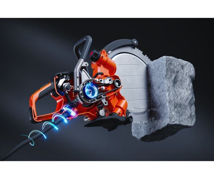 Husqvarna Construction K 7000 Ring 5.5kW 14 Inch Electric Power Cutter Body Only Reconditioned, large image number 9