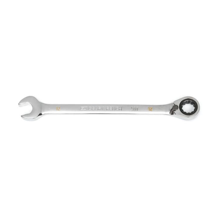 GEARWRENCH Reversible Ratcheting Wrench 12mm 90 Tooth 12 Point, large image number 0