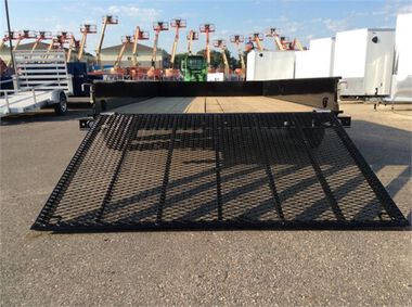 Doolittle Trailer Mfg Steel Sided Open Utility Trailer 14'x84in Tandem Axle HD Pro Toolbox, large image number 8