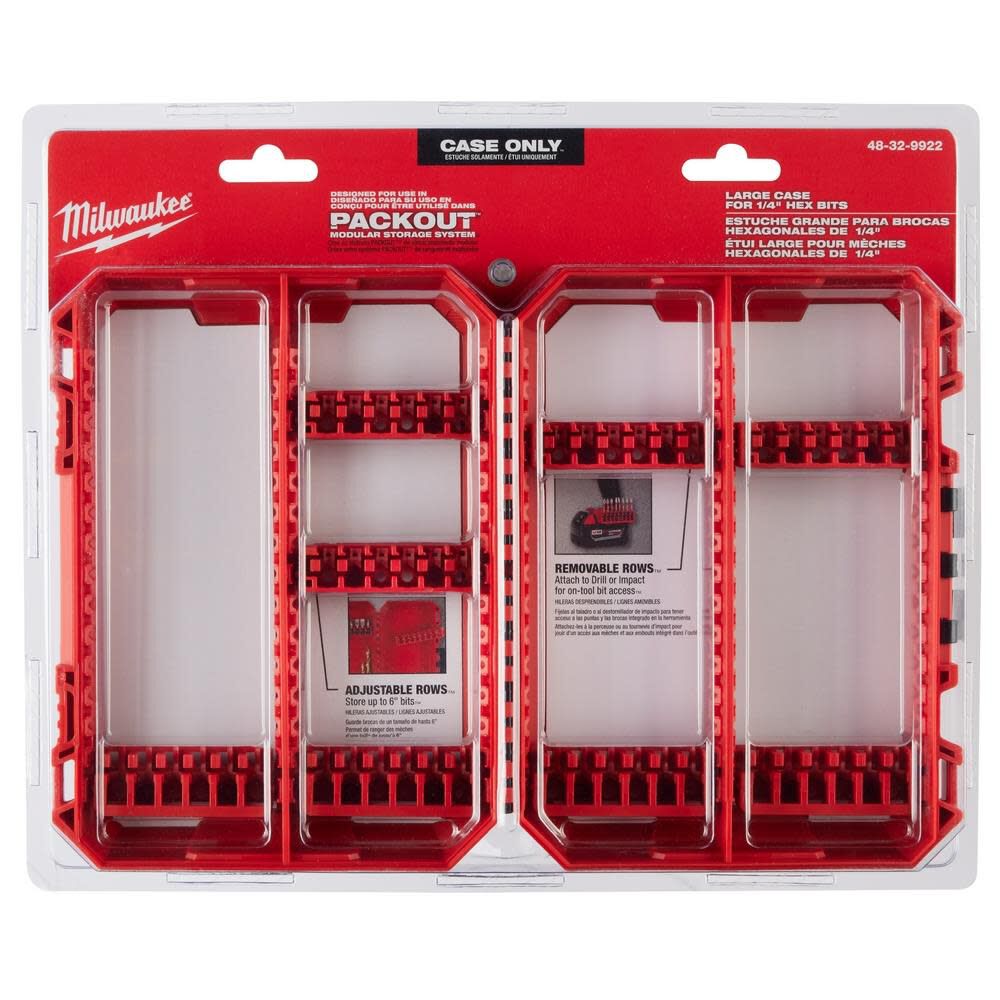 Impact driver store bit case