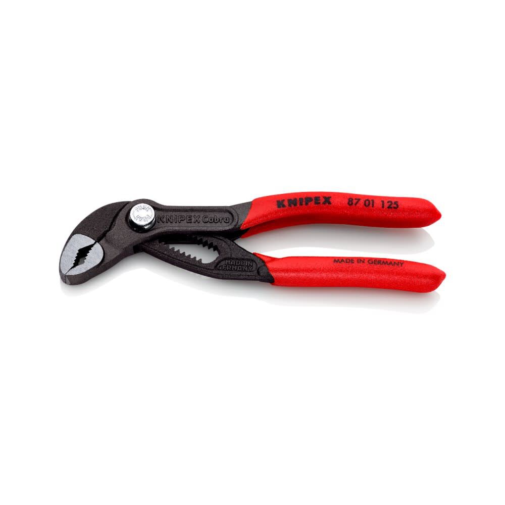 Knipex 125/180/250 mm Grey Atramentized Water Pump Pliers Set 3 Piece, large image number 3