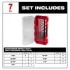 Milwaukee 7pc. SHOCKWAVE Impact Duty Carbide Multi-Material Drill Bit Kit, small image number 2