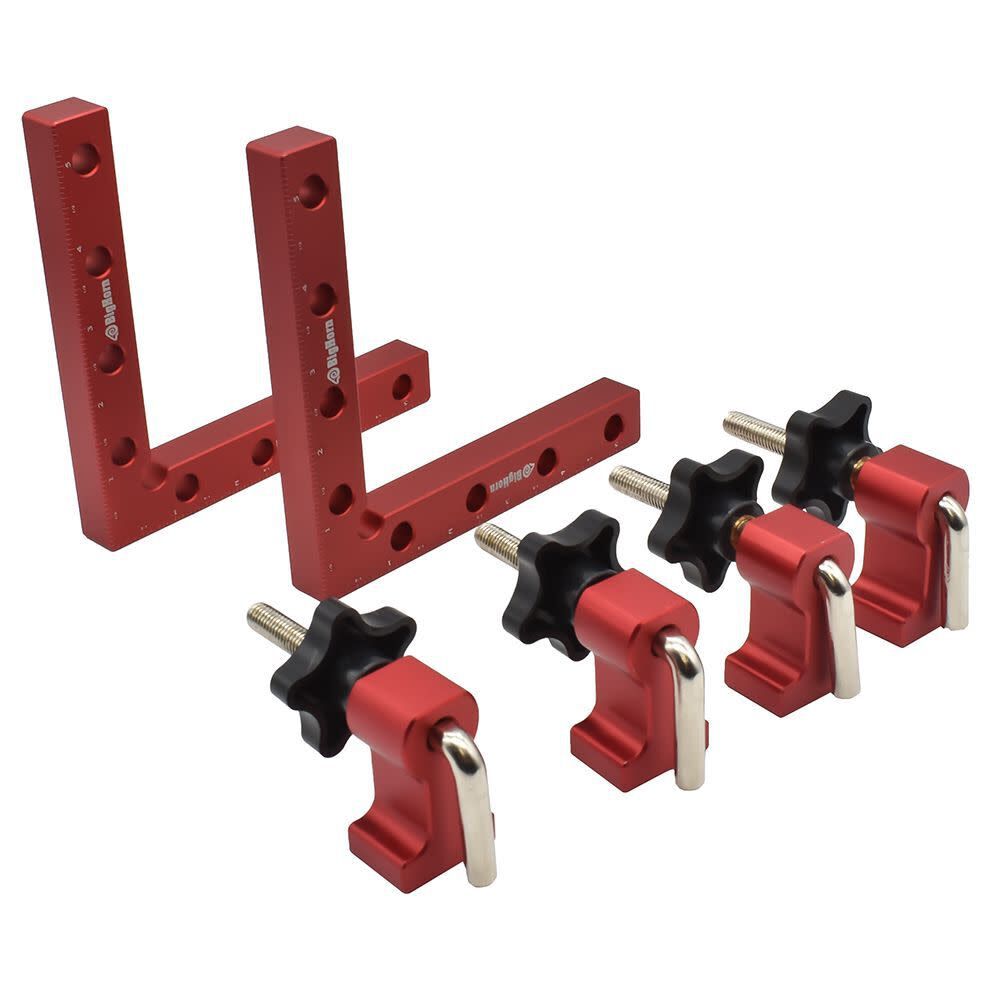 Big Horn 5-1/2 Inch Aluminum Alloy Steel 90 Degree Position Square Set, large image number 3