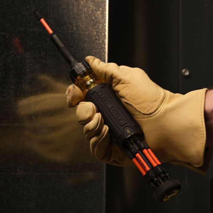 Klein Tools 15-in-1 Ratcheting Impact Driver, large image number 5
