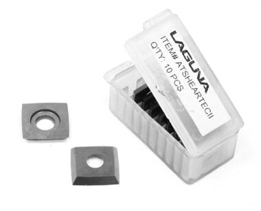 Laguna Tools Shear-Tec II Carbide Inserts - Pack of 10