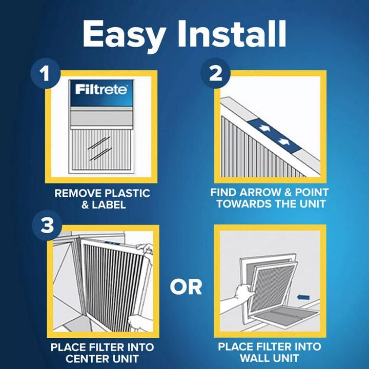 3M Filtrete 14 x 24 x 1-Inch 1500 MPR MERV 12 Allergen Defense Furnace Air Filter, 4-Pack, large image number 4