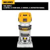 DEWALT DWP611 - 1.25 Peak HP Compact Router (DWP611), small image number 4