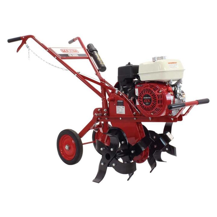 Maxim 26 Inch Mid Tine Commercial Garden Tiller with 163cc GX160 Honda Gas Engine, large image number 2