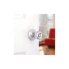 Kwikset Satin Chrome Bed/Bath Tylo Privacy Door Knob Set, small image number 5