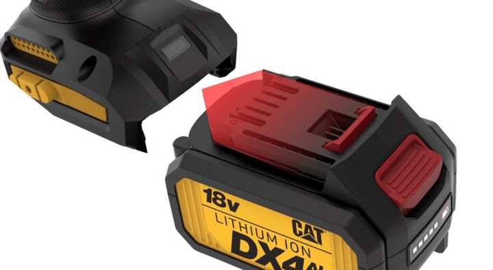 CAT 1 For All 18V 4Ah Lithium Ion Power Tool Battery Pack with Fuel Indicator, large image number 2