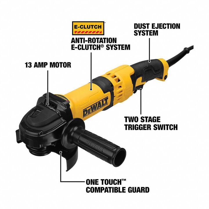 DEWALT 6 In. (150mm) High Performance Trigger Switch Grinder, large image number 1