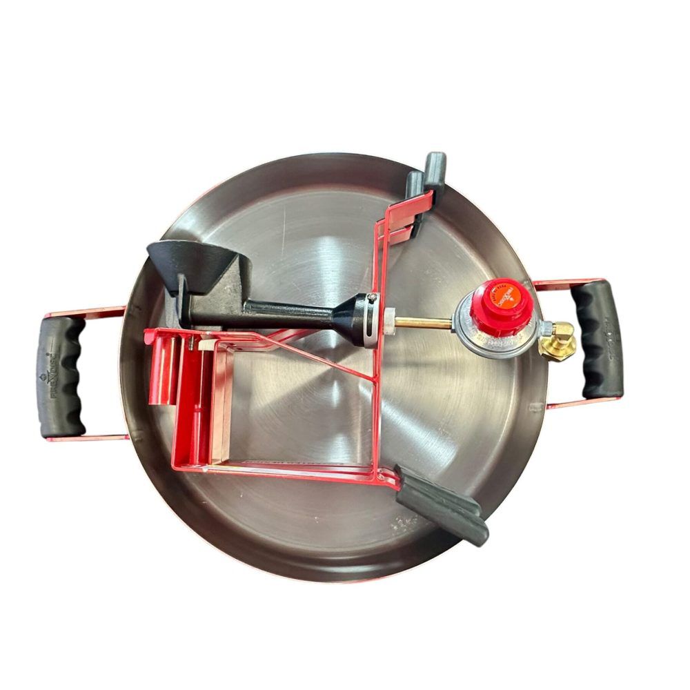 Firedisc The Drifter 16.5 Inch Fireman Red Outdoor Portable Propane Cooker, large image number 2