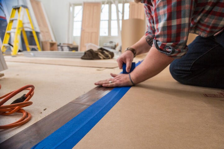 Surface Shield Blue Flooring Tape, 2 Inch x 180 Ft., large image number 6