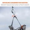 Ergodyne Hoist Bucket with Swiveling Carabiner XL Gray, small image number 5