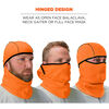 Ergodyne 6823 Hinged Balaclava Face Mask Orange, small image number 5
