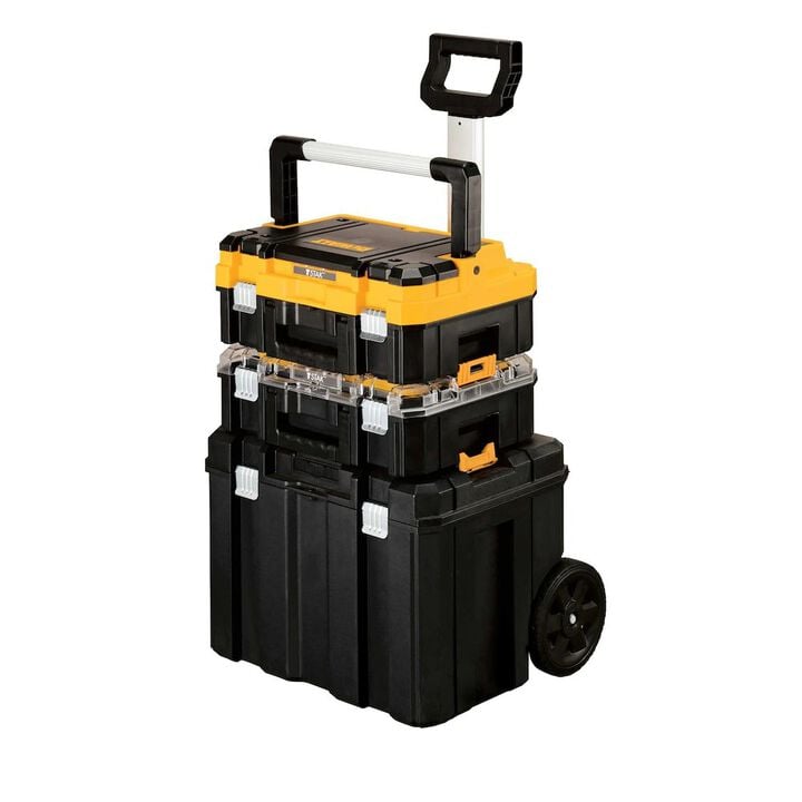 DEWALT TSTAK IV Double Shallow Drawer & TSTAK Modular Mobile Tower Bundle, large image number 5